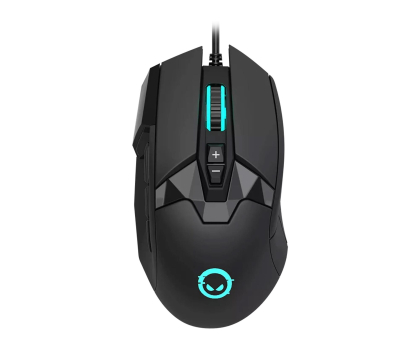Myszka Lorgar Stricter 579 USB LED RGB Czarna LRG-GMS579